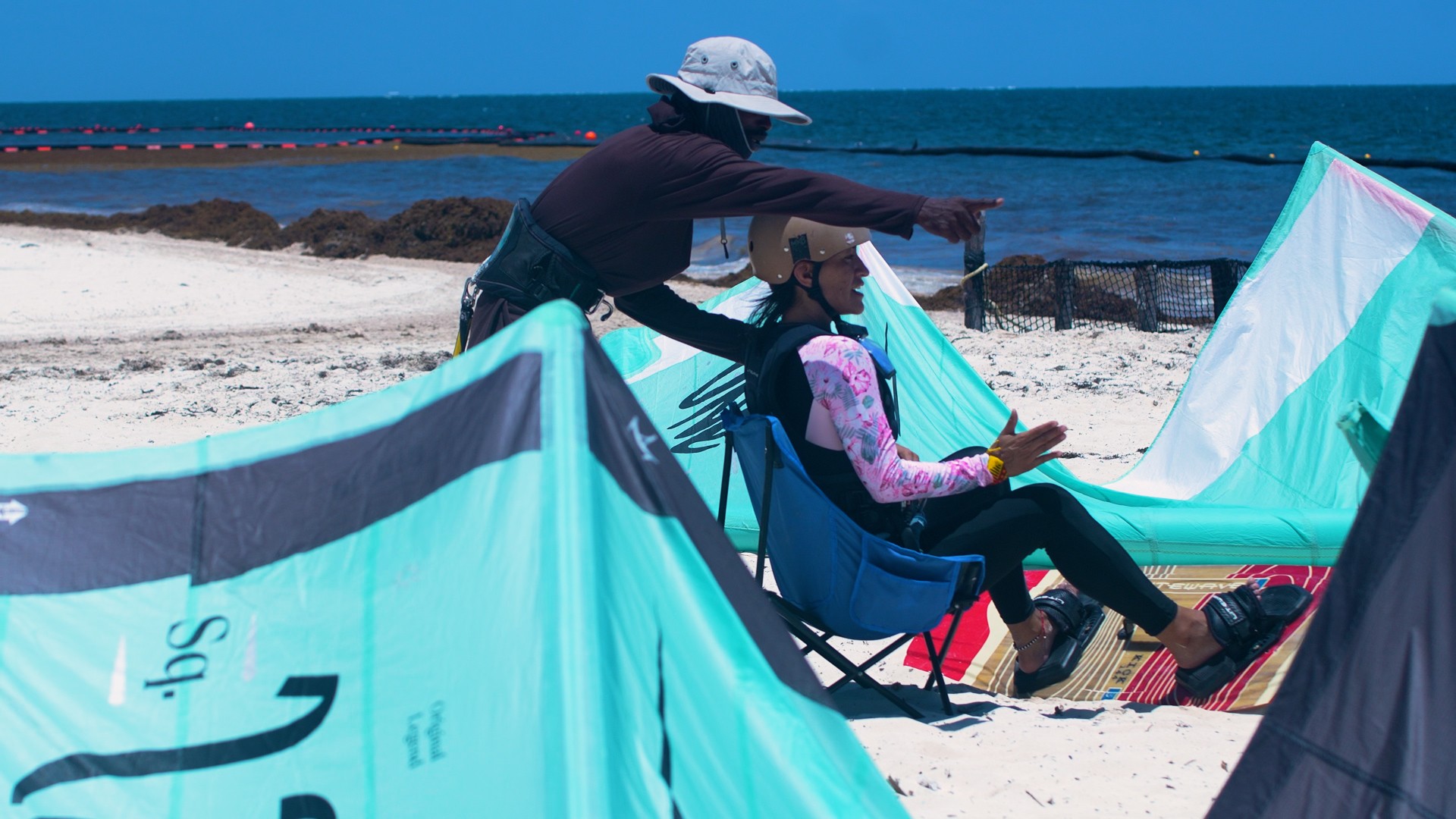Coaching privado de kite